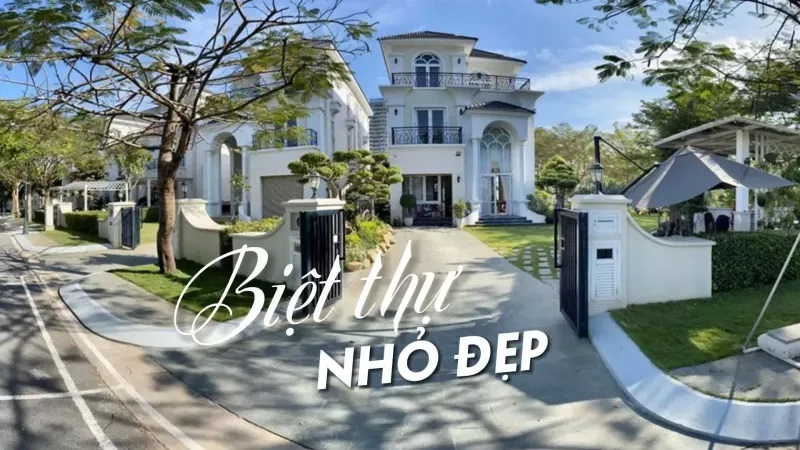 Những mẫu thiết kế biệt thự nhỏ đẹp & giá xây rẻ đẹp mê hồn